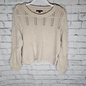 American Eagle Off White Sweater